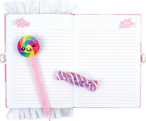 Candy Plush Locking Journal