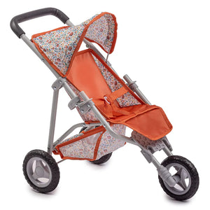 Berenguer Boutique Doll Jogger Stroller - Red