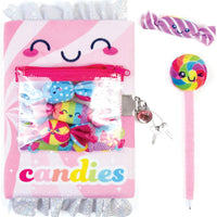 Candy Plush Locking Journal