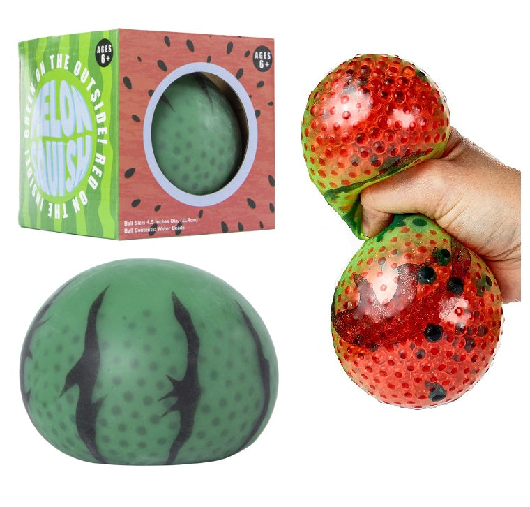 Watermelon Jumbo Squish Ball | Noggin Factory Toy Shop