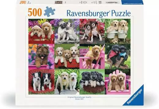 Puppy Pals - 500 Piece Puzzle