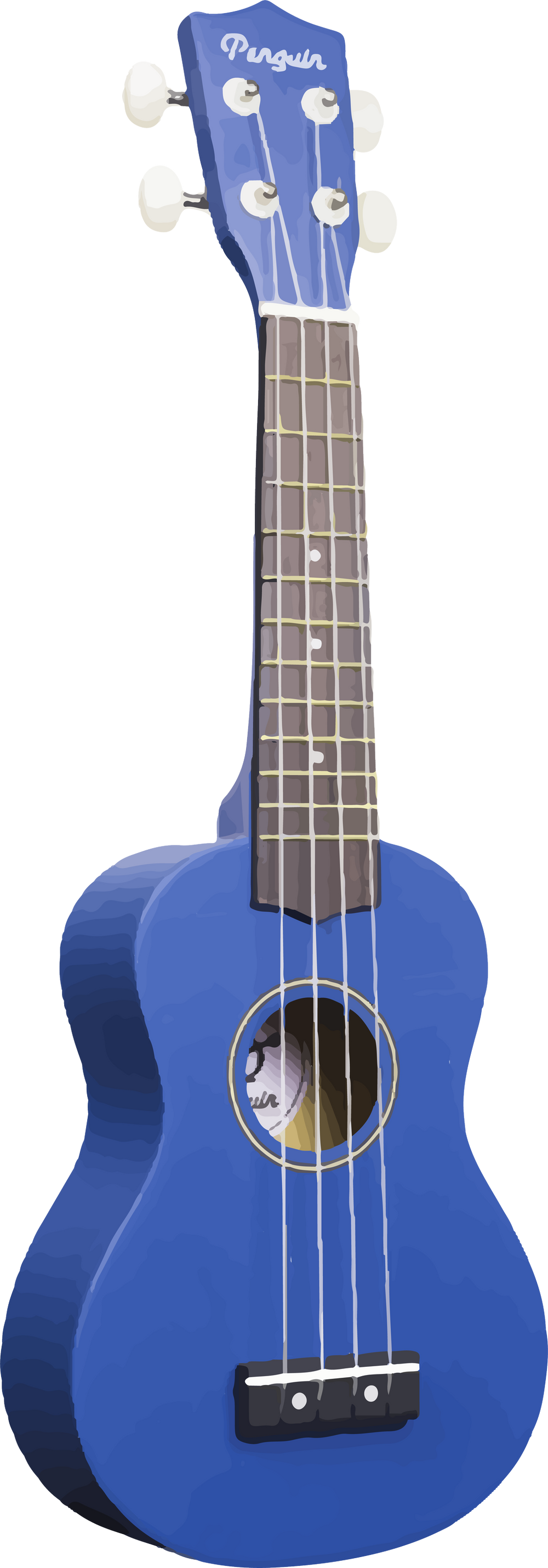 Ukulele Nautical Blue