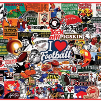 I Love Football 1000 Piece Puzzle