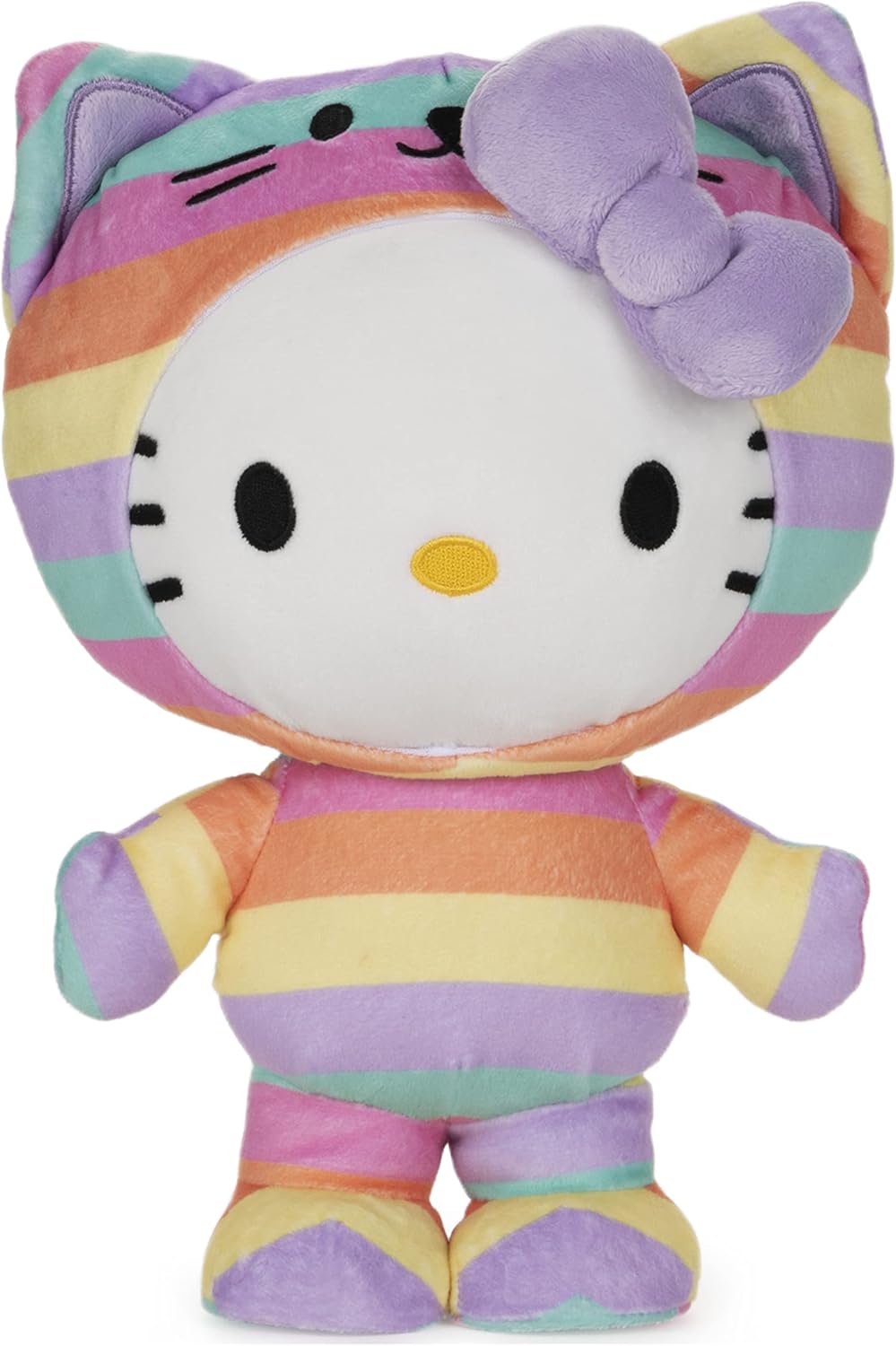 GUND Hello Kitty in Rainbow Outfit 9.5