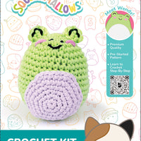 Squishmallow Crochet Kit Wendy Frog