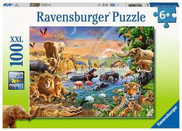 Animals of the Savannah 200 Piece Puzzle