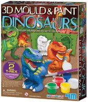 3D Mould & Paint Dinosaurs
