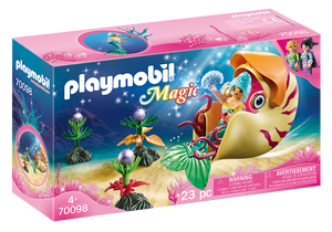 Playmobil Mermaid with Sea Snail Gondola