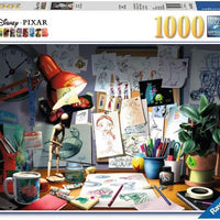 The Artist's Desk 1000 Piece Puzzle