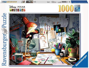 The Artist's Desk 1000 Piece Puzzle