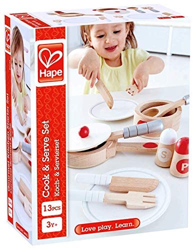 13Pcs Kitchen Toy Set Children's Kitchen Cookware Tableware