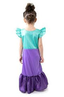 Little Adventures Purple Sparkle Mermaid Size Medium
