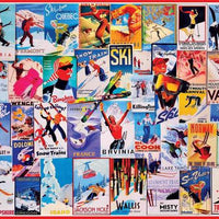 Ski Posters 1000 Piece Puzzle